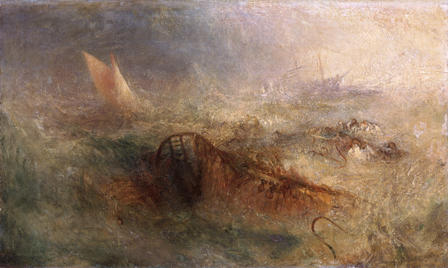 J.M.W. Turner, "The Storm" (1840-1845), National Museum Wales
